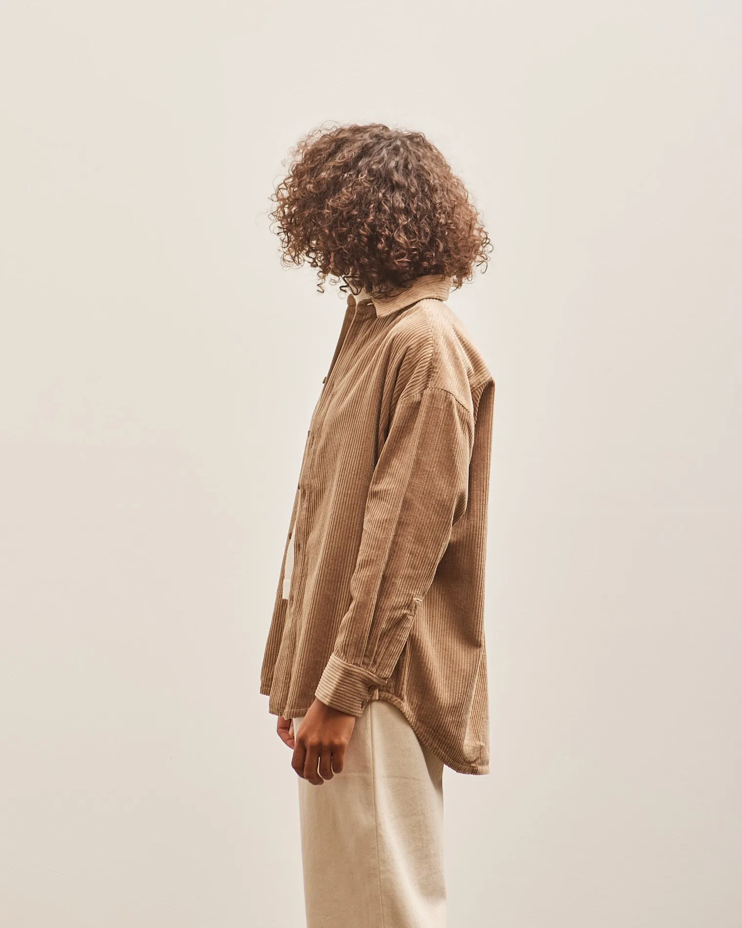 7115 Corduroy Dolman Shirt, Tobacco