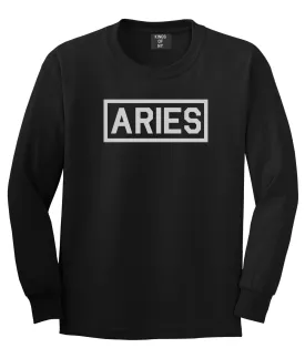 Aries Horoscope Sign Mens Long Sleeve T-Shirt