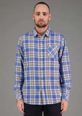 Boatyard Shirt Light Blue Brown Check
