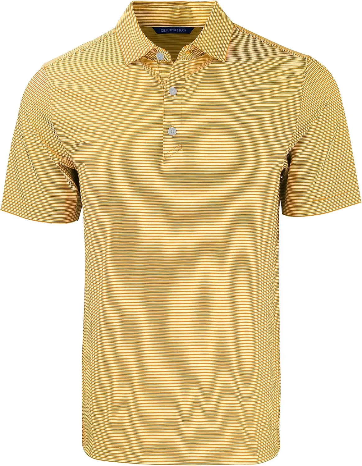Cutter & Buck Forge Eco Double Stripe Stretch Recycled Mens Polo