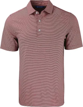 Cutter & Buck Forge Eco Double Stripe Stretch Recycled Mens Polo