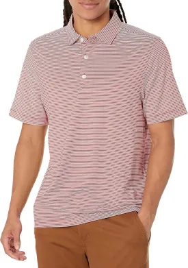 Cutter & Buck Forge Eco Double Stripe Stretch Recycled Mens Polo