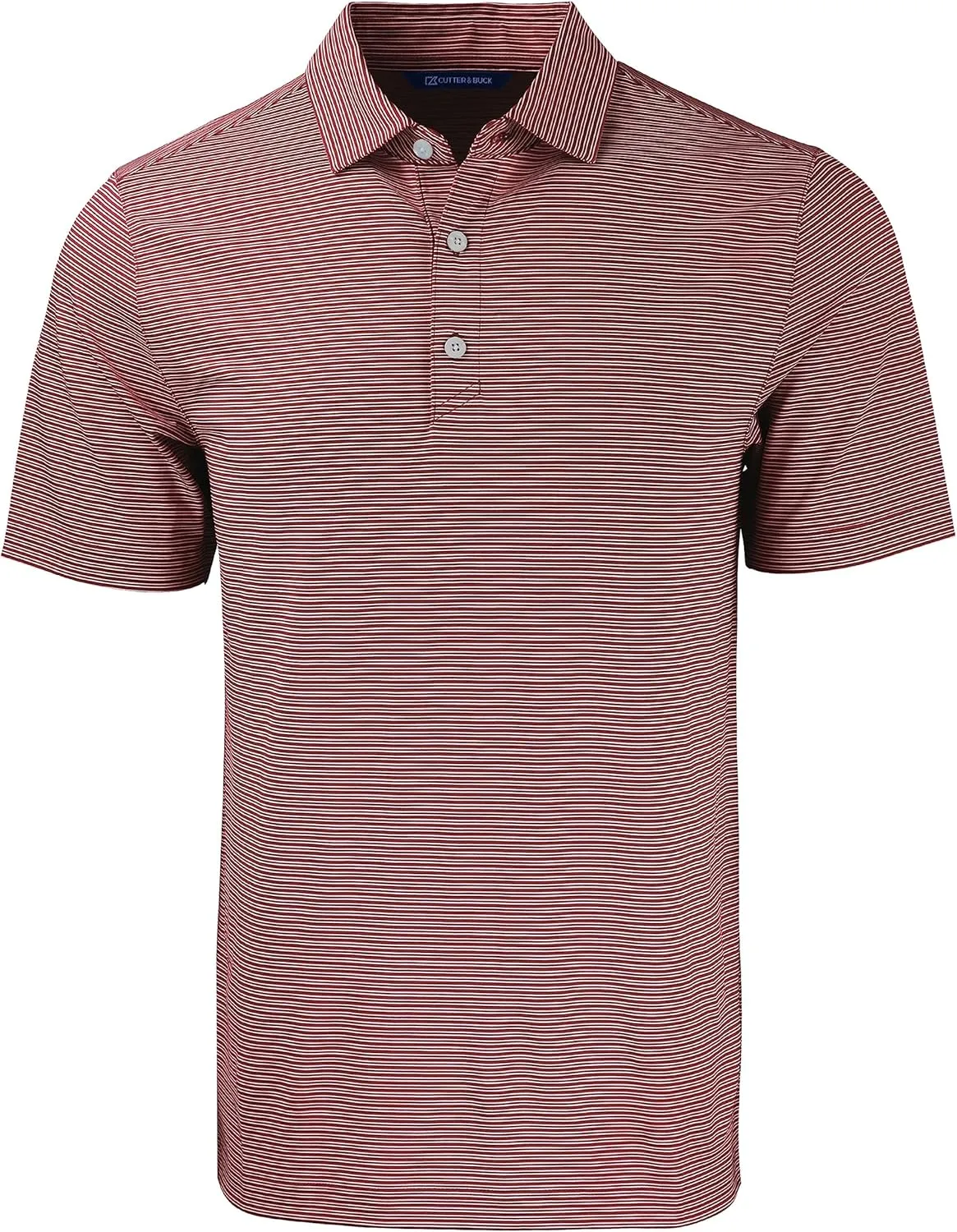 Cutter & Buck Forge Eco Double Stripe Stretch Recycled Mens Polo