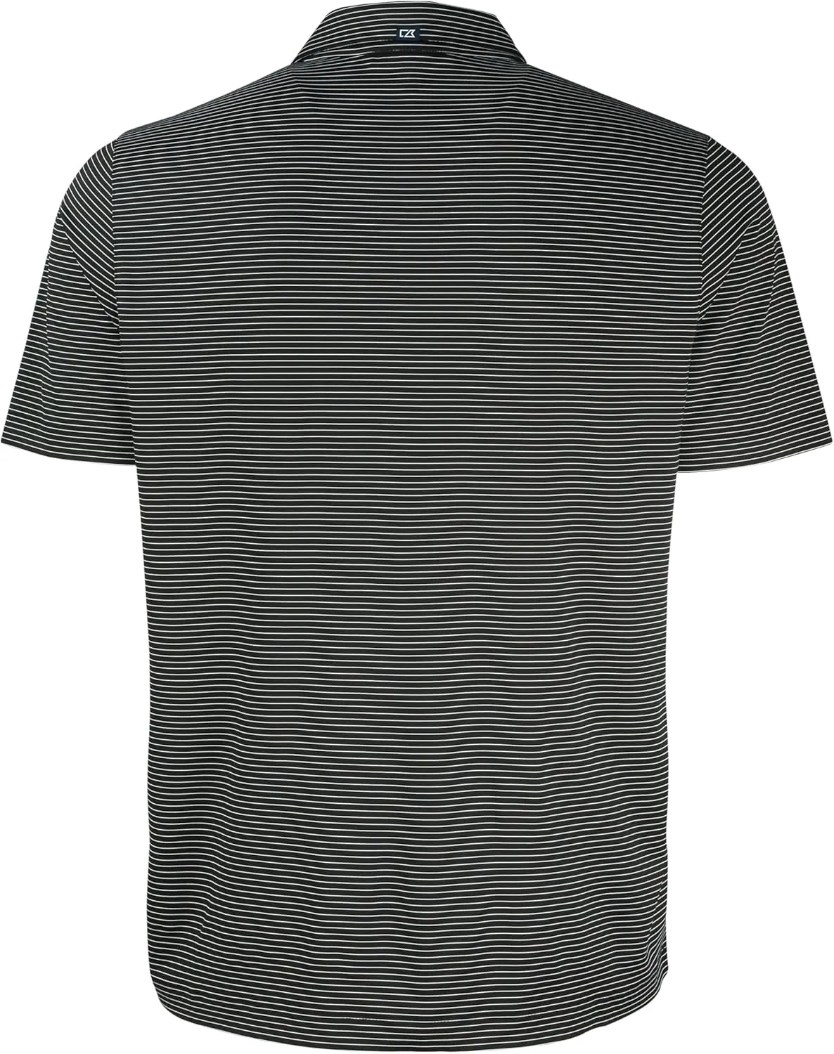 Cutter & Buck Forge Eco Fine Line Stripe Stretch Recycled Mens Polo