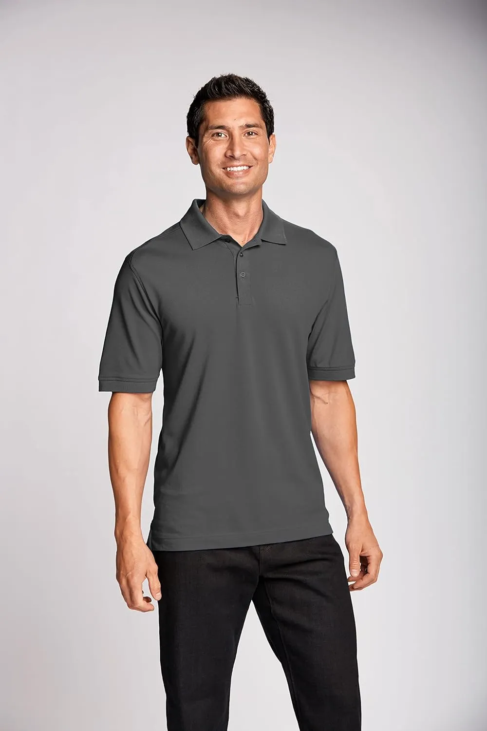 Cutter & Buck Men's 35 UPF, Short Sleeve Cotton  Advantage Polo Shirt