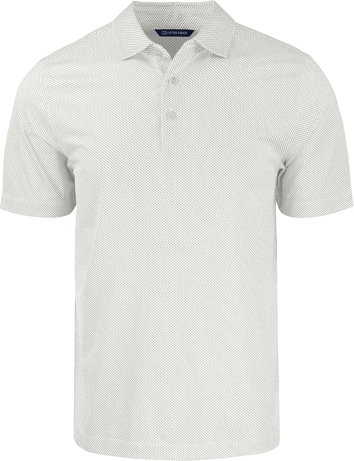 Cutter & Buck Pike Eco Symmetry Print Stretch Recycled Mens Big & Tall Polo