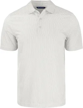 Cutter & Buck Pike Eco Symmetry Print Stretch Recycled Mens Big & Tall Polo