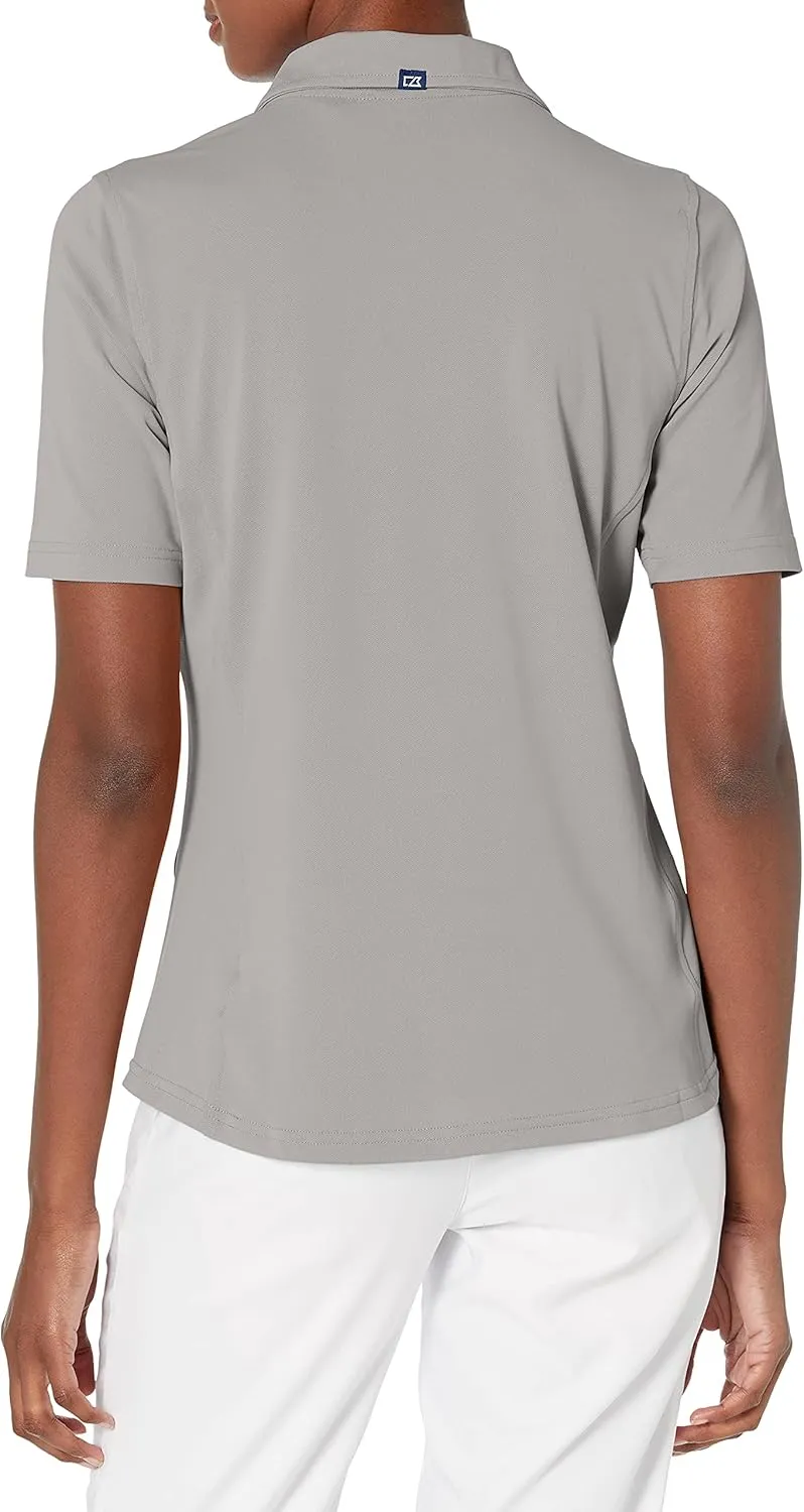 Cutter & Buck Women's Short Sleeve Virtue Eco Pique Recycled Polo Shirt
