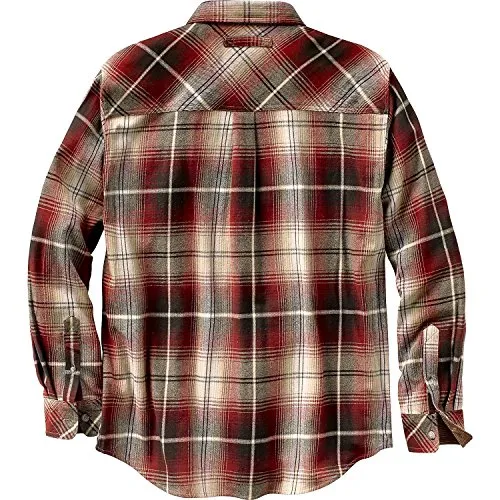Legendary Whitetails Buck Camp Flannels Brick Plaid X-Large