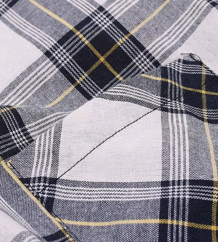 LifeHe Men's Women Plaid Flannel Shirts Colour Block Long Sleeve Button Up Shirt Jackets Oversized