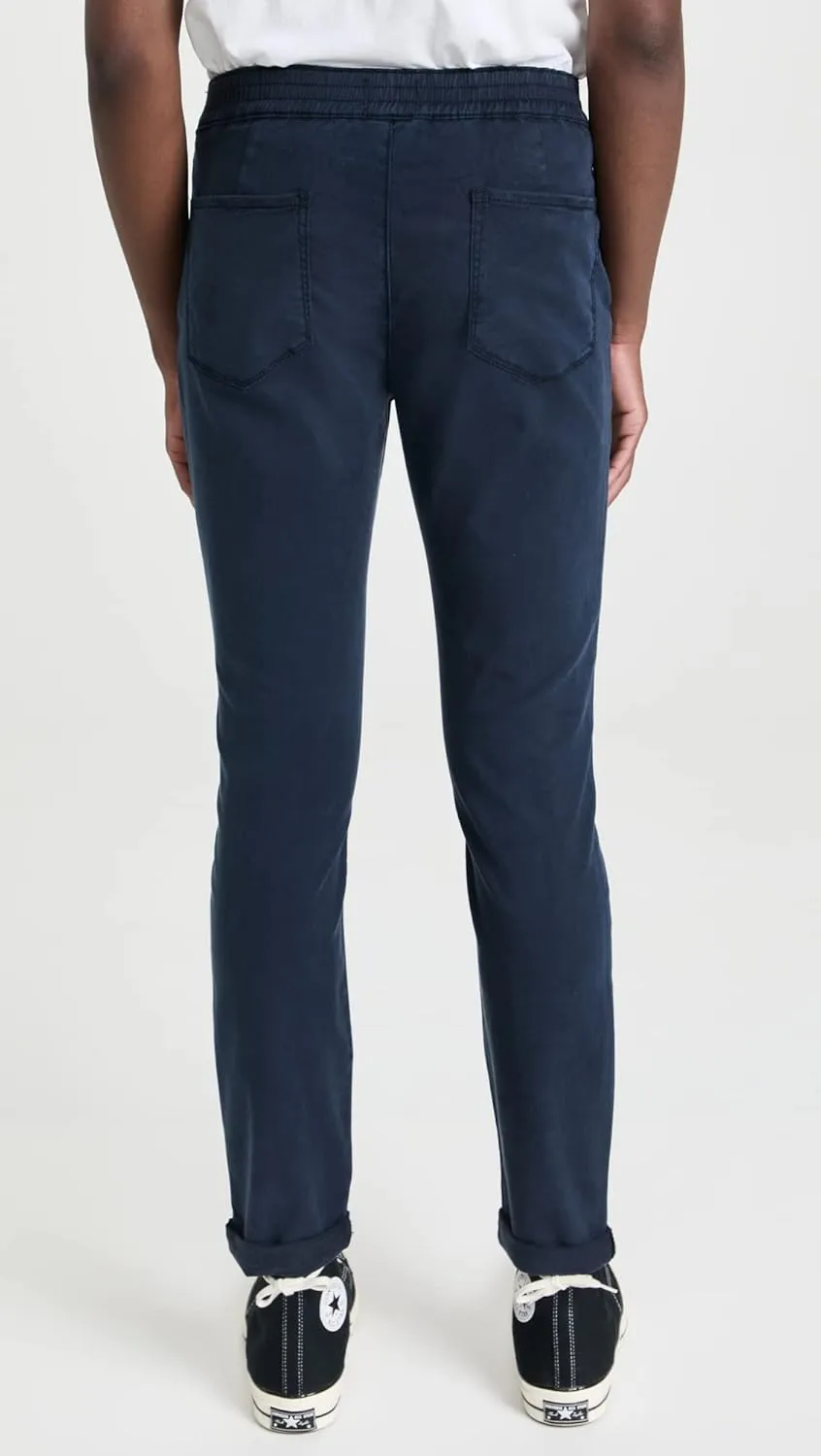 PAIGE Men's Fraser Stretch Twill Cuffed Trouser Pant