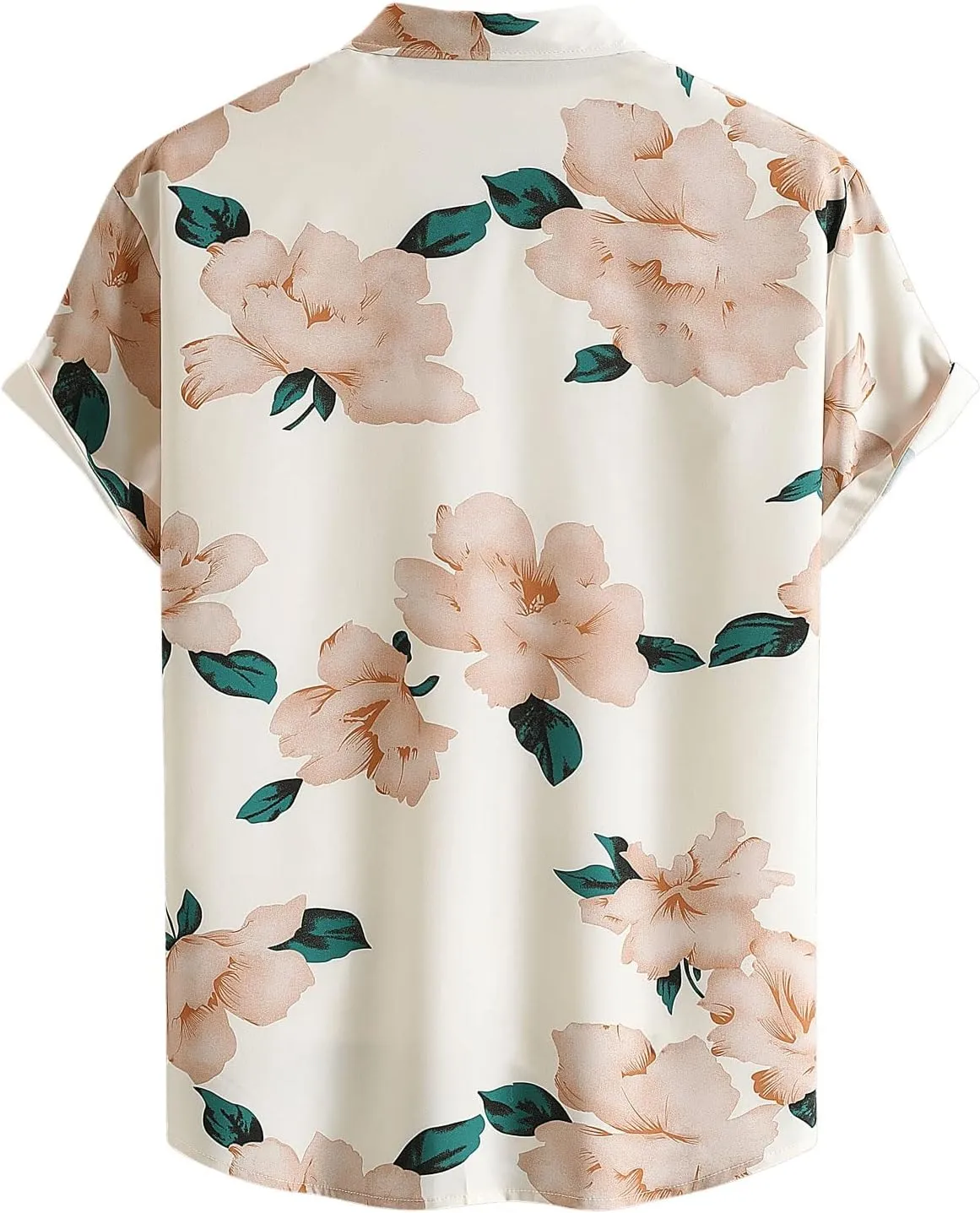 SOLY HUX Men's Short Sleeve Button Down Shirts Casual Dress Going Out Camp Tops